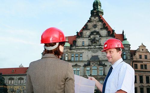 Schloß Dresden - Georgenbau/Georgentor